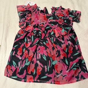 Corey Lynn Carter Floral Blouse